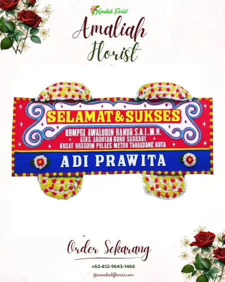 Papan Bunga Ucapan Selamat Bubulak